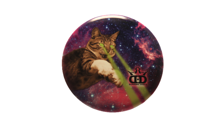 Dynamic Discs Laser Kitty DyeMax Emac Truth Midrange Front View