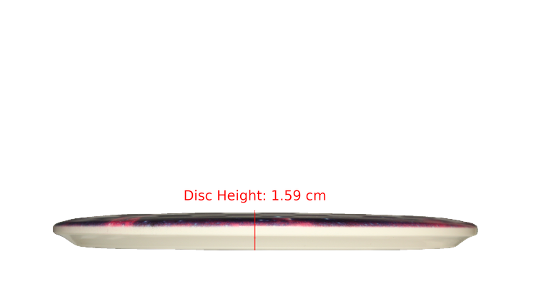 Dynamic Discs Laser Kitty DyeMax Emac Truth Midrange Profile View