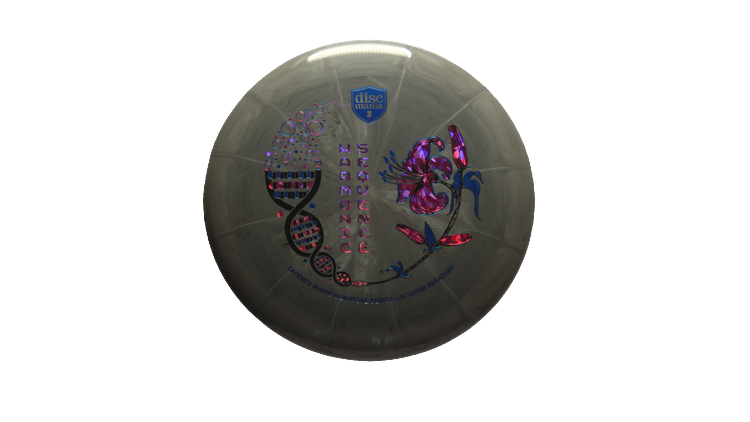 Discmania 2025 Harmonic Sequence Candence Burge Signature Series Lux Vapor Paradigm Distance Driver Front View