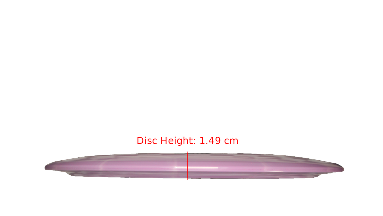 Discmania 2025 Harmonic Sequence Candence Burge Signature Series Lux Vapor Paradigm Distance Driver Profile View