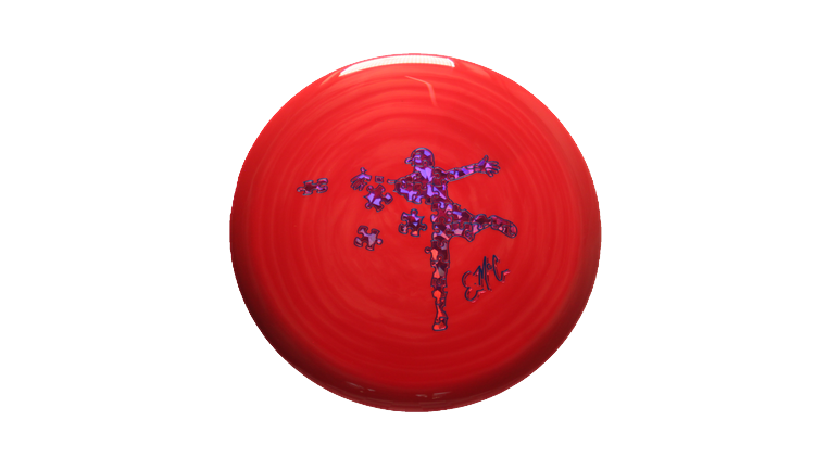 Dynamic Discs The Missing Piece Fuzion Swirl Emac Truth (New) Midrange Front View