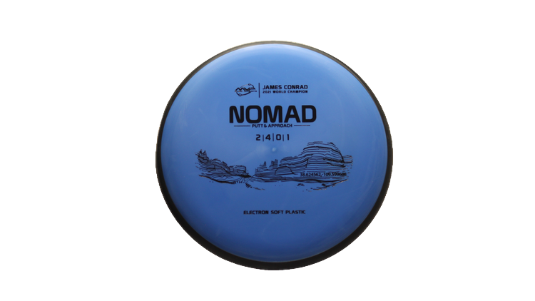 MVP Soft Electron Nomad Putter Front View