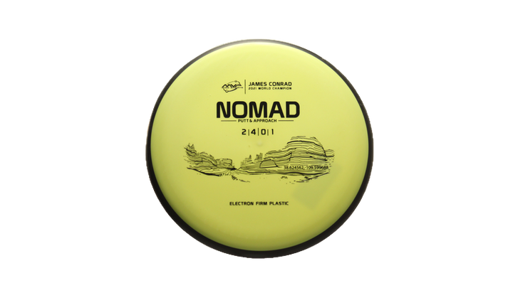 MVP Firm Electron Nomad Putter Front View