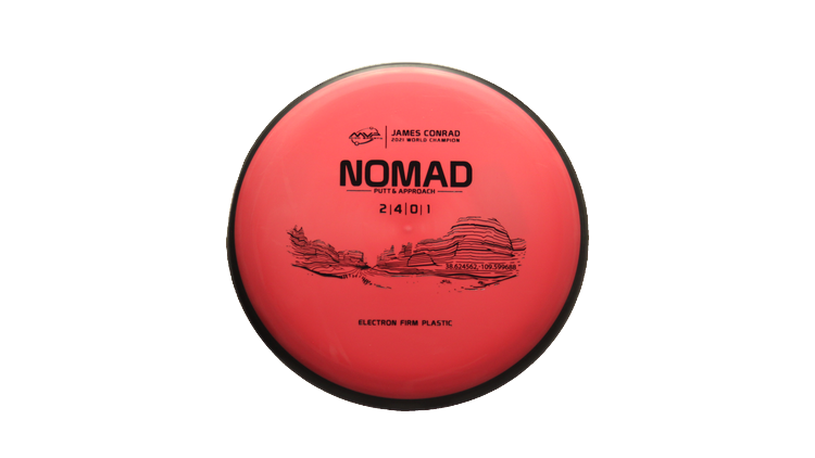 MVP Firm Electron Nomad Putter Front View