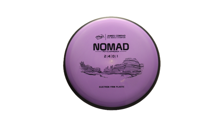 MVP Firm Electron Nomad Putter Front View