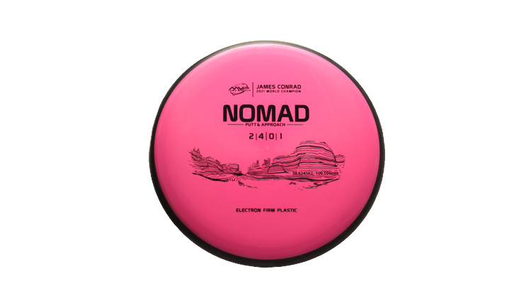 MVP Firm Electron Nomad Putter Front View