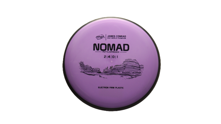MVP Firm Electron Nomad Putter Front View
