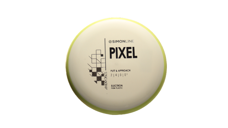 Axiom Firm Electron Pixel Putter Front View