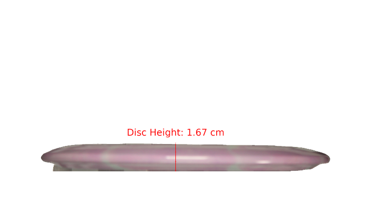 Discraft ESP 2025 Ace Race Prototype Midrange Profile View