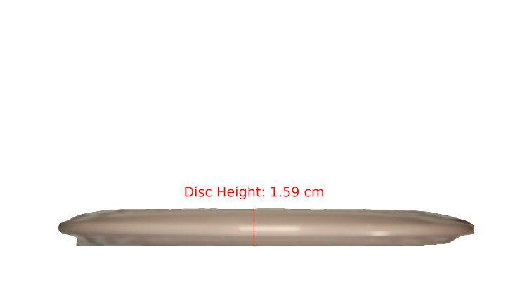 Discraft ESP 2025 Ace Race Prototype Midrange Profile View