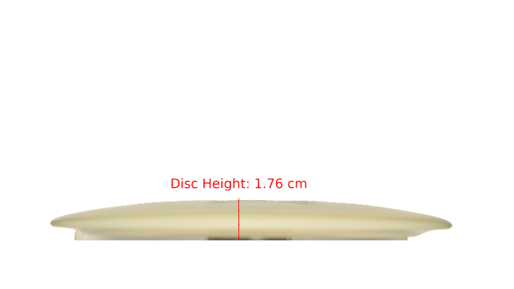 Latitude 64 Opto Moonshine Sapphire Distance Driver Profile View