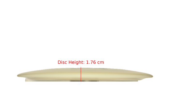 Latitude 64 Opto Moonshine Sapphire Distance Driver Profile View