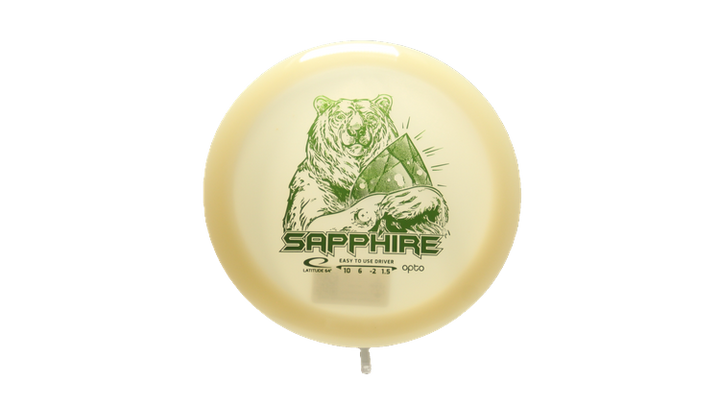 Latitude 64 Opto Moonshine Sapphire Distance Driver Front View