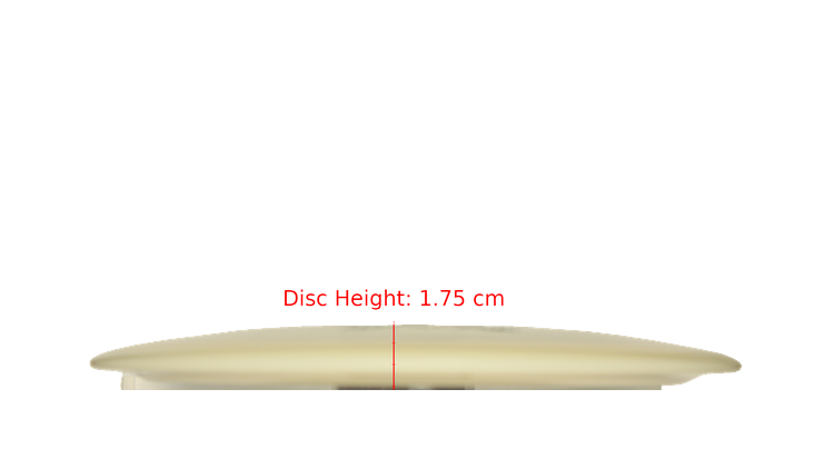 Latitude 64 Opto Moonshine Sapphire Distance Driver Profile View