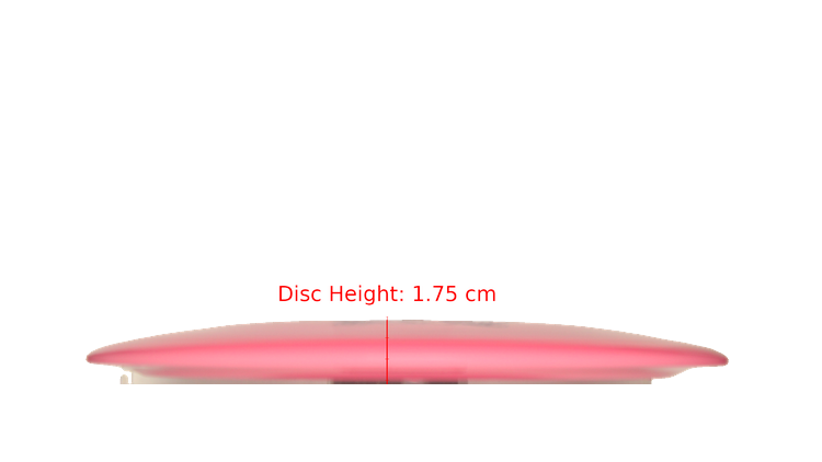 Latitude 64 Opto Moonshine Sapphire Distance Driver Profile View