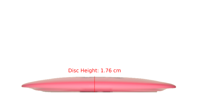 Latitude 64 Opto Moonshine Sapphire Distance Driver Profile View