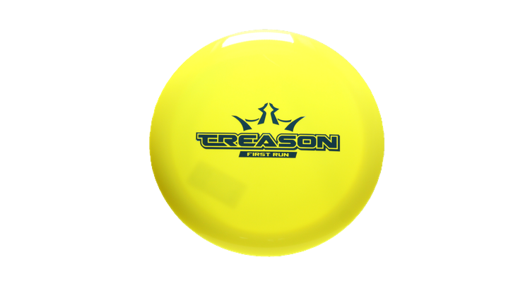 Dynamic Discs First Run Fuzion Treason Distance Driver Front View