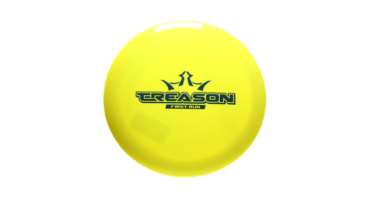 Dynamic Discs First Run Fuzion Treason Distance Driver Front View