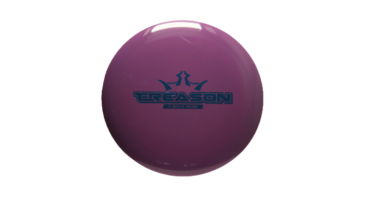 Dynamic Discs First Run Fuzion Treason Distance Driver Front View