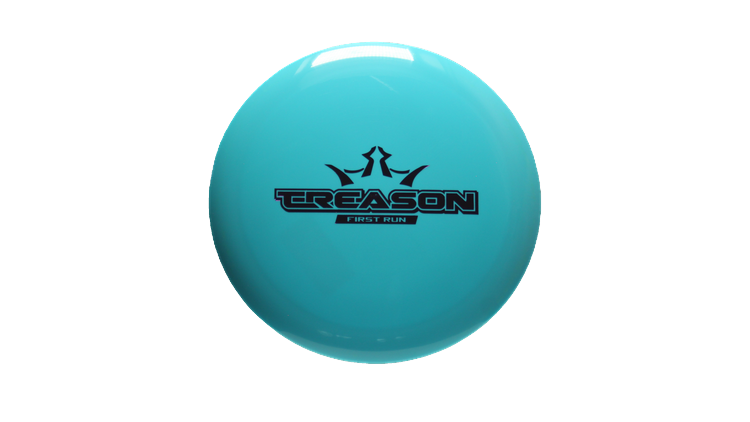 Dynamic Discs First Run Fuzion Treason Distance Driver Front View