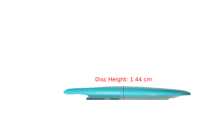 Dynamic Discs First Run Fuzion Treason Distance Driver Profile View