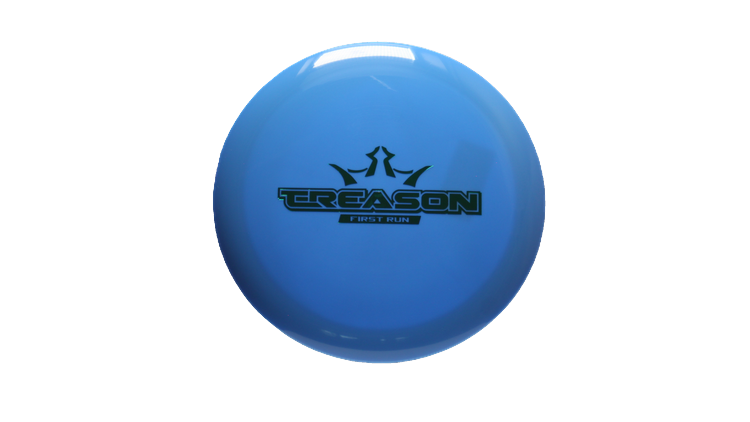 Dynamic Discs First Run Fuzion Treason Distance Driver Front View