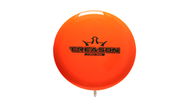 Dynamic Discs First Run Fuzion Treason Distance Driver Front View