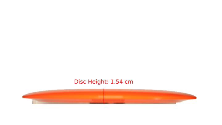 Dynamic Discs First Run Fuzion Treason Distance Driver Profile View