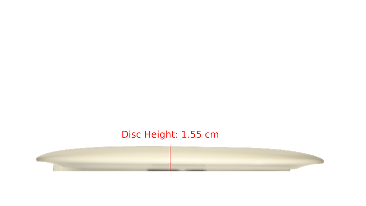 Dynamic Discs First Run Fuzion Treason Distance Driver Profile View