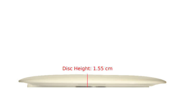 Dynamic Discs First Run Fuzion Treason Distance Driver Profile View