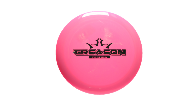 Dynamic Discs First Run Fuzion Treason Distance Driver Front View