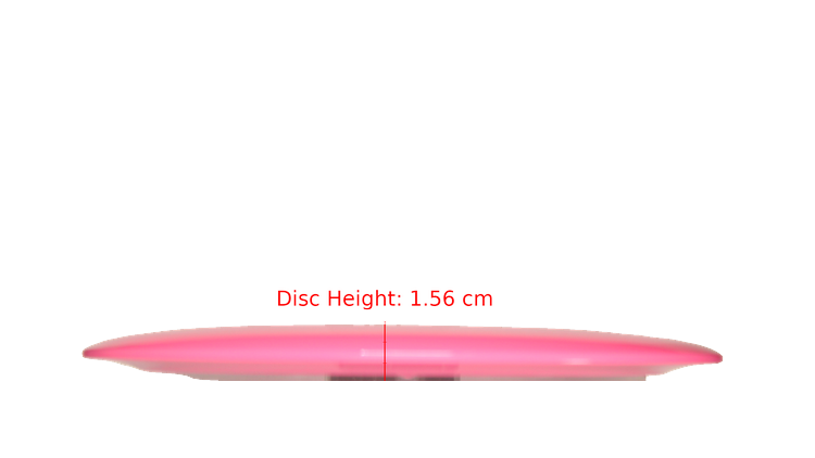 Dynamic Discs First Run Fuzion Treason Distance Driver Profile View