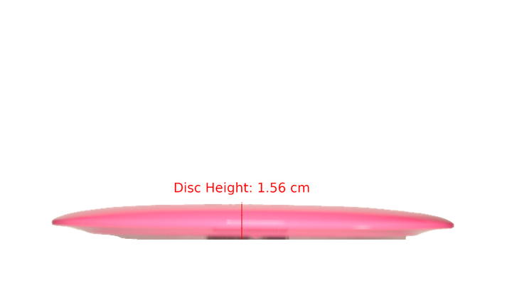 Dynamic Discs First Run Fuzion Treason Distance Driver Profile View