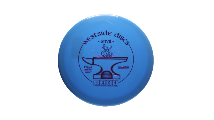 Westside Discs Tournament Anvil Midrange Front View