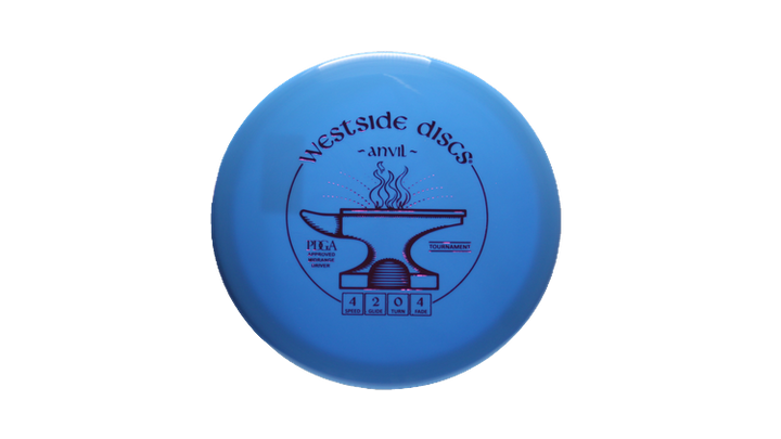 Westside Discs Tournament Anvil Midrange Front View