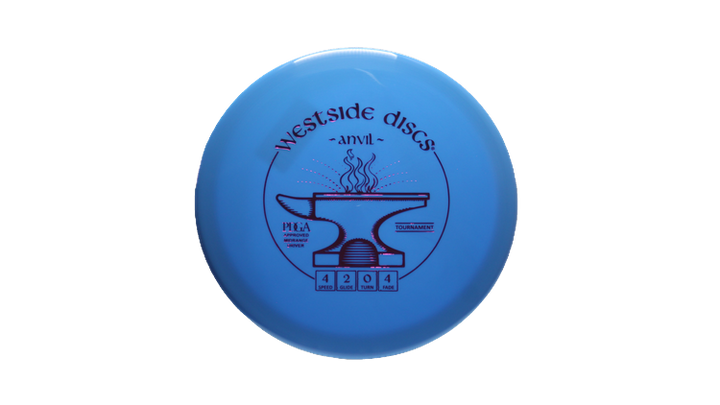 Westside Discs Tournament Anvil Midrange Front View