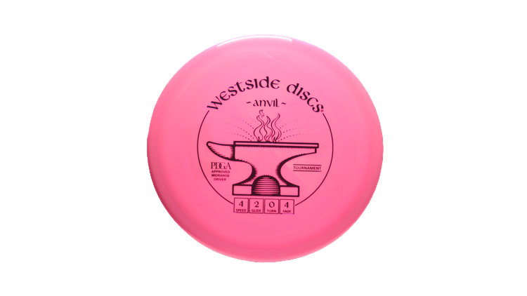 Westside Discs Tournament Anvil Midrange Front View