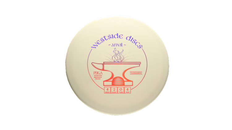 Westside Discs Tournament Anvil Midrange Front View