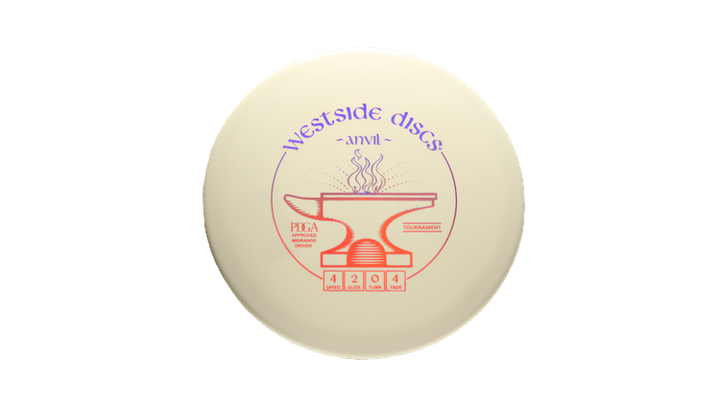 Westside Discs Tournament Anvil Midrange Front View