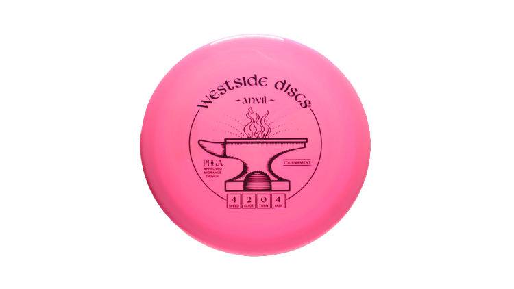 Westside Discs Tournament Anvil Midrange Front View