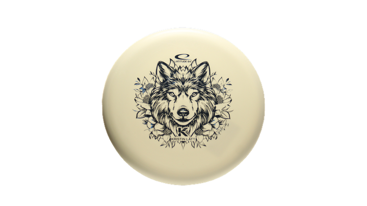 Latitude 64 2025 Kristin Latt Team Series Zero Medium Moonshine Pure Putter Front View