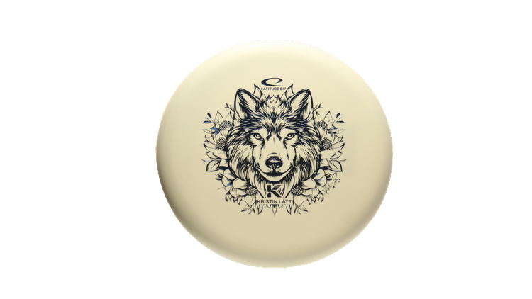 Latitude 64 2025 Kristin Latt Team Series Zero Medium Moonshine Pure Putter Front View