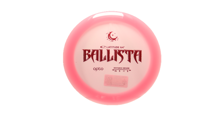 Latitude 64 Opto Moonshine Ballista Distance Driver Front View