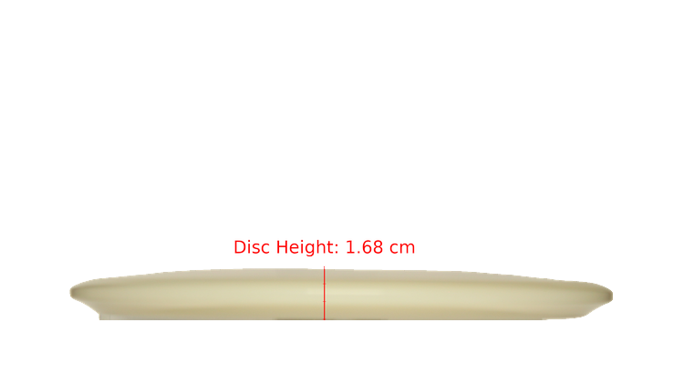 Dynamic Discs Lucid Moonshine Truth Midrange Profile View