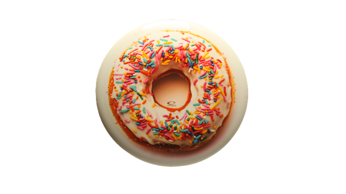 Latitude 64 Doughnut with Sprinkles DecoDye Sapphire Distance Driver
