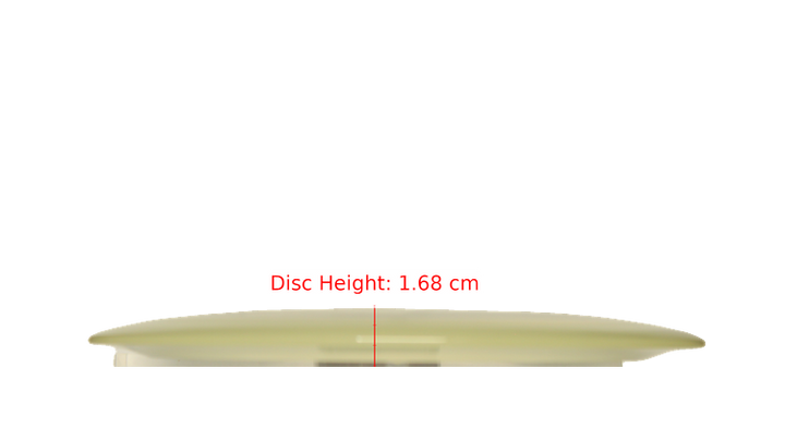 Dynamic Discs BYOP 2025 Lucid-X Moonshine Misprint Trespass Distance Driver Profile View