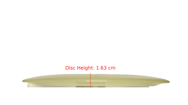 Dynamic Discs BYOP 2025 Lucid-X Moonshine Misprint Trespass Distance Driver Profile View