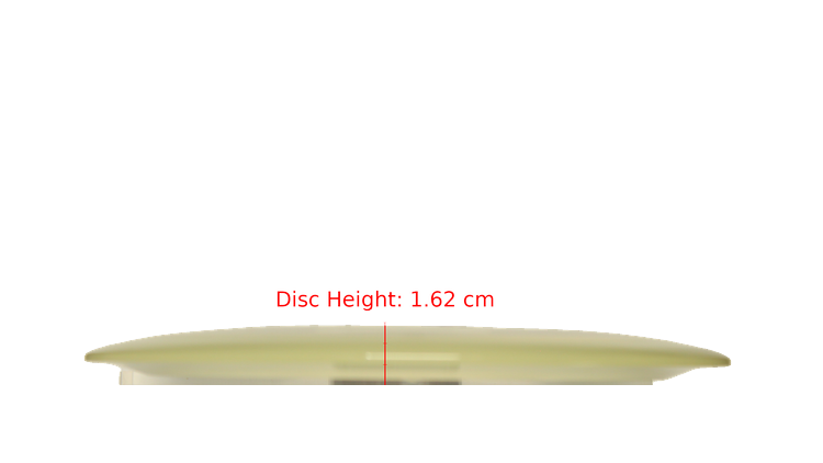 Dynamic Discs BYOP 2025 Lucid-X Moonshine Misprint Trespass Distance Driver Profile View