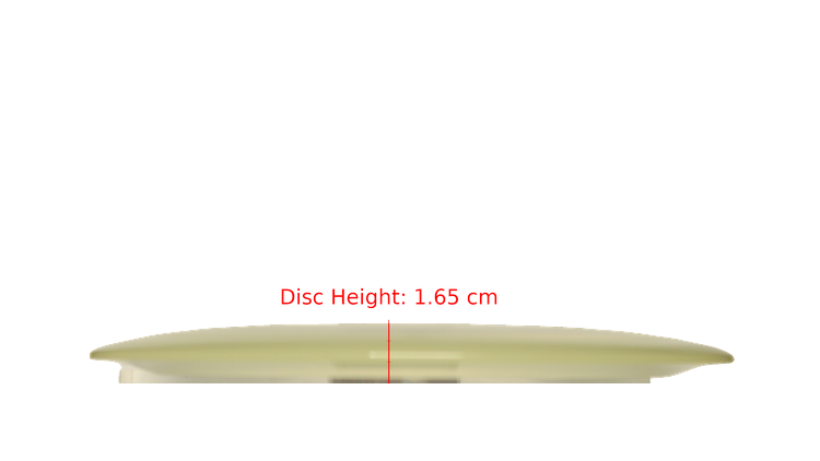 Dynamic Discs BYOP 2025 Lucid-X Moonshine Misprint Trespass Distance Driver Profile View