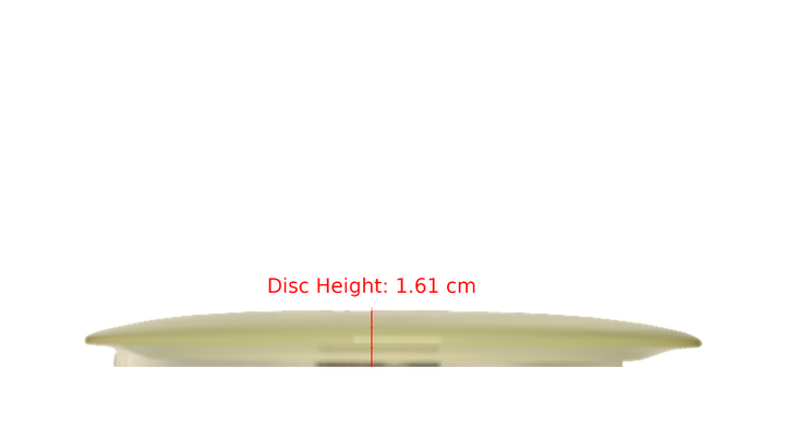 Dynamic Discs BYOP 2025 Lucid-X Moonshine Misprint Trespass Distance Driver Profile View